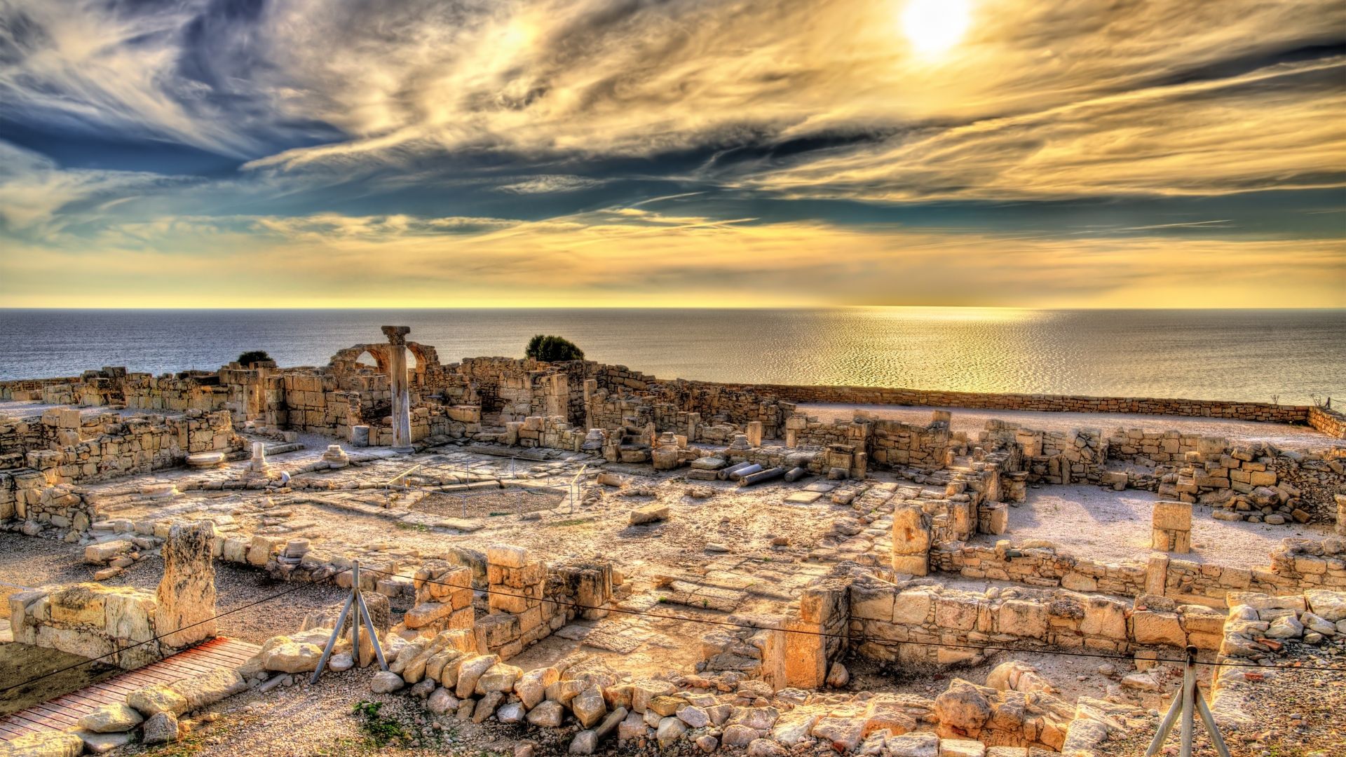 Ruins of Kourion, Ancient Greek City in Cyprus